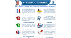 Desktop Screenshot of frederic-chartier.com